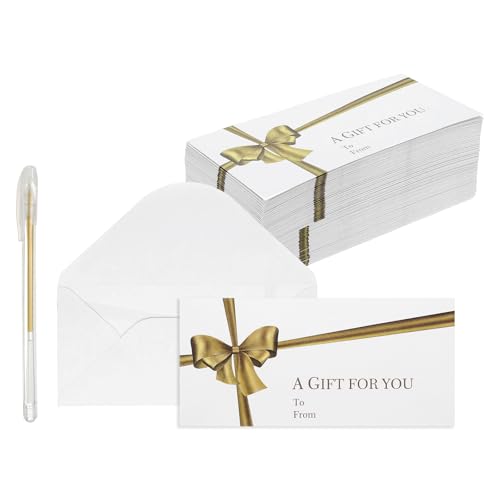 Mini enveloppes blanches V flap haut de gamme et leur stylo à encre dorée raffinée