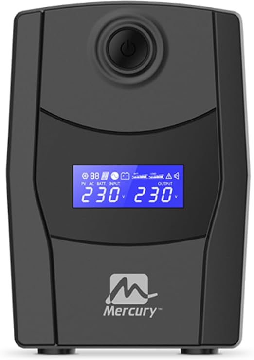 Mercury Elite 1000 Pro Smart UPS, Line Interactive, 1KVA/600W, 230V ...