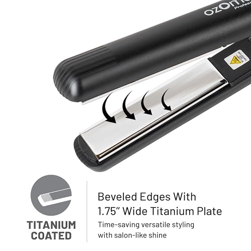 Image of OZOMAX GLINT PROFESSIONAL HAIR STRAIGHTENER