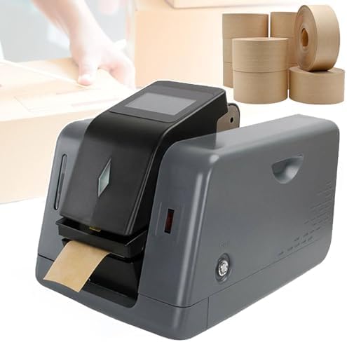 Dévidoir de ruban électronique, coupe-ruban activé par l'eau, éjection de papier sans effort pour ruban adhésif de 3 à 10 cm, idéal pour les applications d'entrepôt et d'emballage