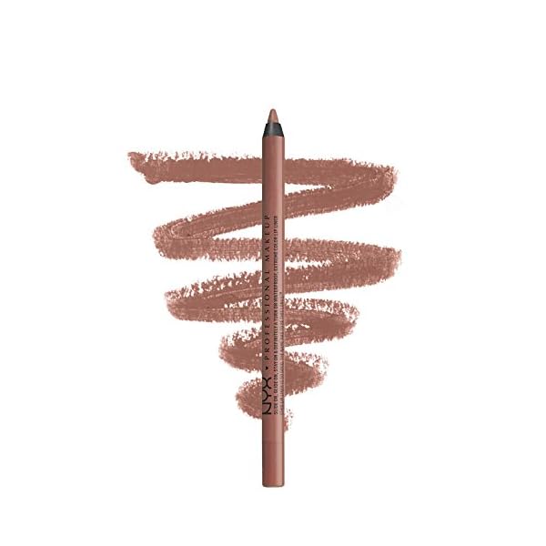 NYX PROFESSIONAL MAKEUP Slide On Lip Pencil, Lip Liner - Nude Suede Shoes (Nude With Pink Undertone)