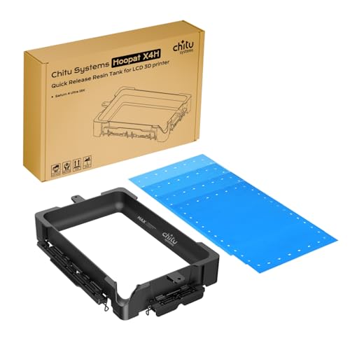 Chitu Systems Upgraded Hoopat X4H Quick Release Resin Vat+ 4Pcs ACF Film