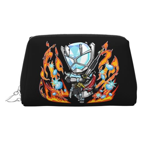 化粧ポーチ 仮面ライダー レディース メイクポーチ 化粧バッグ メンズ トラベルポーチ レザー 小物入れ かわいい おしゃれ 可愛い 化粧品収納 大容量 防水 多機能 旅行 持ち運び便利