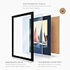Sailboats at Leisure Vintage Framed Wall Art Print A2 (59.4×42cm) Black, Wall Decor for Living Room, Bedroom, Office & Home, Ready to Hang, Art Gift #5