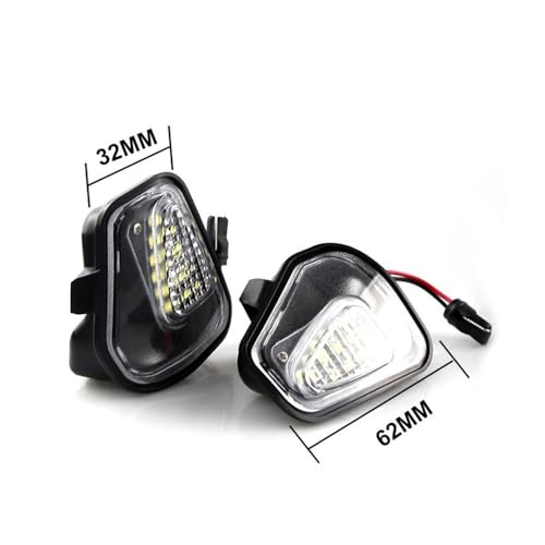 Luz señal giro lateral espejo retrovisor lámpara charco suelo Passat Scirocco 7