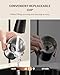 SHARDOR Adjustable Coffee Bean Grinder Electric, Herb/Spice, Espresso Grinder with 1 Removable Stainless Steel Bowl, Matte Black