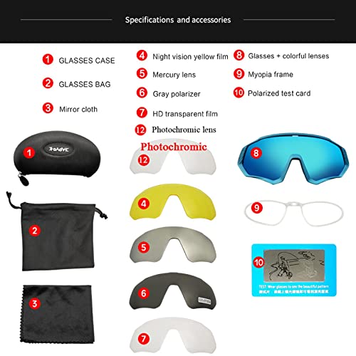 Lunettes de cyclisme pour protéger vos yeux en VTT et course à pied - 3