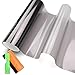 Headlights, Tail Lights, Fog Lights Tint Vinyl Film, Self Adhesive (Small 12''X48'', GLOSS Black)