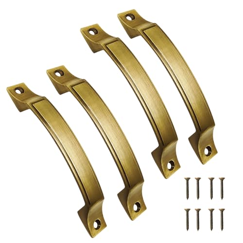 Image of VOLO Antique Finish Door and Window Handle for Home, Kitchen, and Office Doors - Cabinet and Window Handle (Model: R-137) (4, 96MM (4 Inch))
