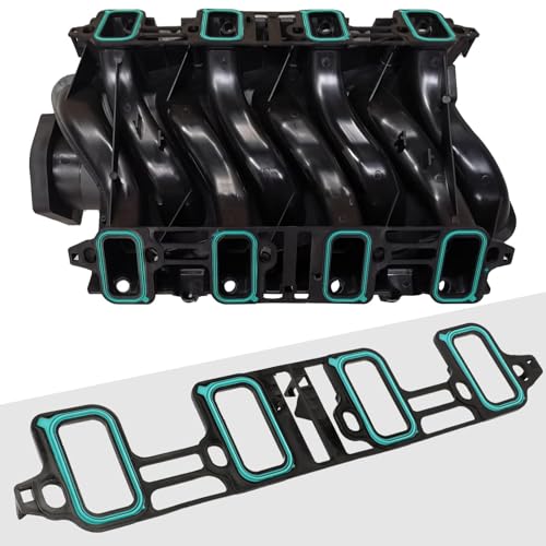 Image of 6.0L Intake Manifold Gasket Set, Compatible with 2007-2016 Silverado Express Sierra Escalade, 6.0 6.2L Engine, Replace# MS25702VR MS19598 MS97126