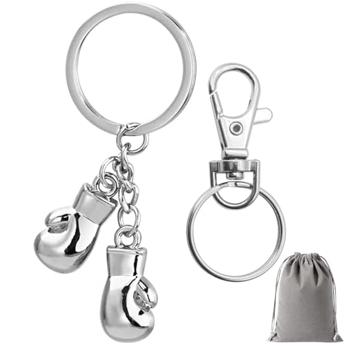 GENSMILE Llavero de Guante de Boxeo - Regalo Para Hombres y Amantes del Boxeo - Mini Colgante Para Aficionados