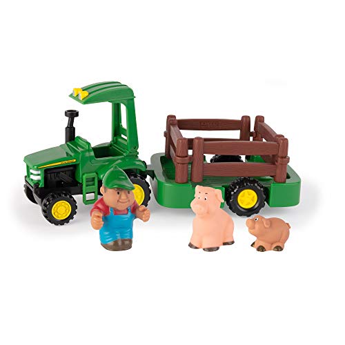 John Deere 736 46922 1st Farming Fun Hauling Set, Multicolor