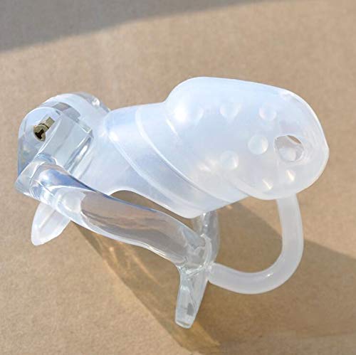 FEIPO5 Cage de Sport barbelée Transparente pour Hommes de qualité Coach (48mm)-F395 Cover