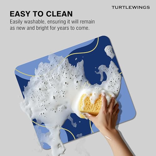 Image of TURTLEWINGS | Mousepad | Inspirational Quote Mousepad - 22x18 cm, 3mm Thick | Abstract Design Non-Slip Rubber Base | Office, Study & Gaming Use | Premium Smooth Surface 222 (8)