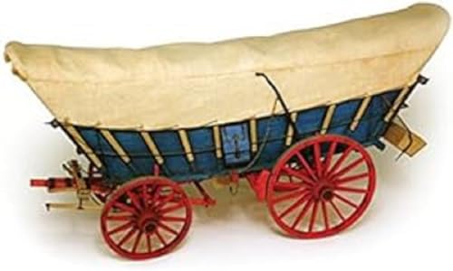 Model Expo Model Trailways 1:12 Conestoga Wagon Wood/Metal Kit