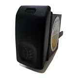 InnoMotor Tech Black Fog Light Toggle Switch for VW Jetta Mk2 Golf Mk2