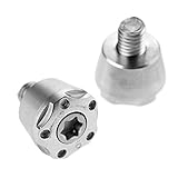 Materiale: 2g realizzato in lega di titanio, 4-14g in acciaio inox, 16-20g in acciaio al tungsteno.