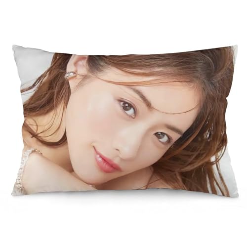 石原さとみ 33 枕カバー ロング枕カバー 両面印刷 柔らかく生地 横寝用抱き枕 向き寝 室内装飾 20"x30"