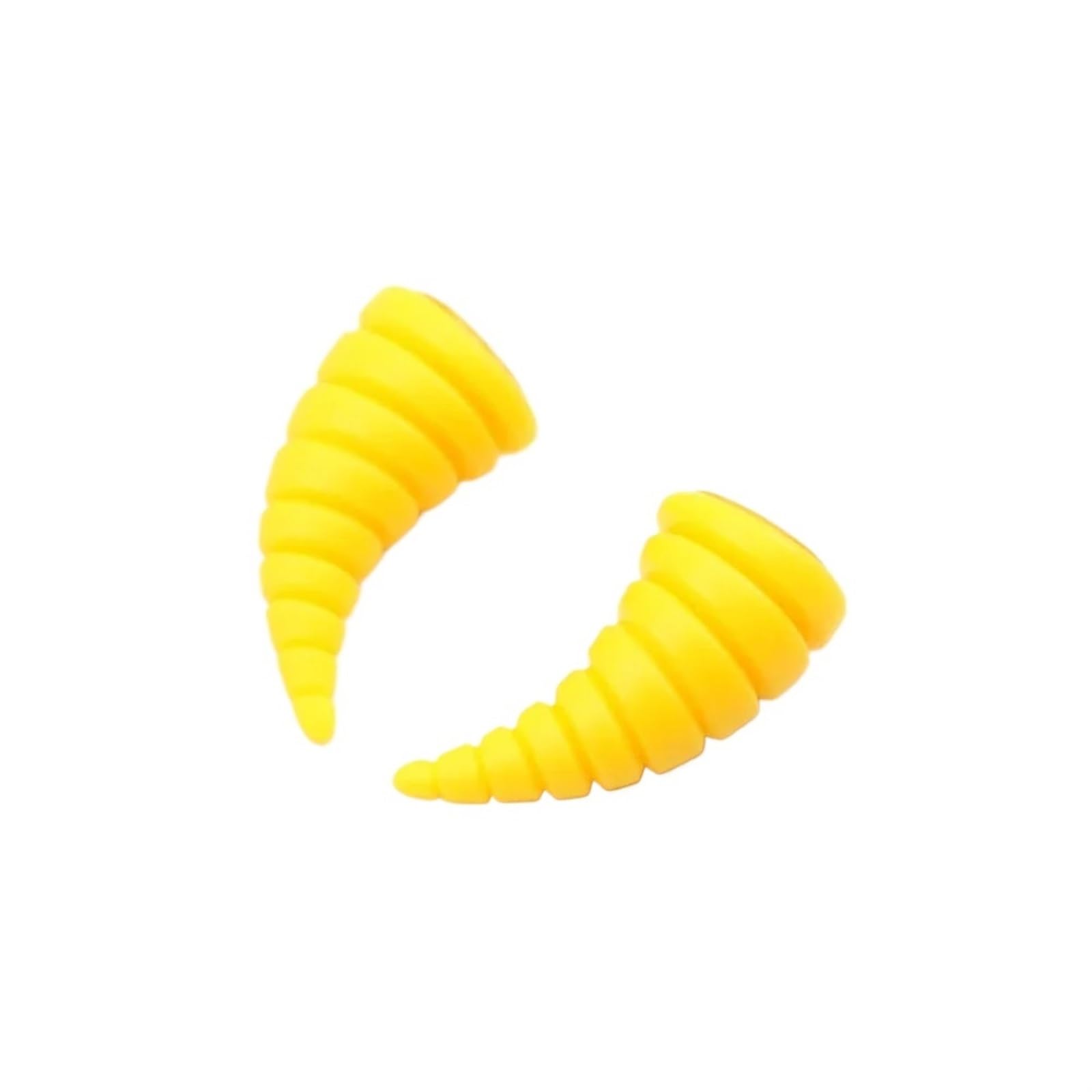 L6NqIAG 2Pcs Large Size Motorcycle Helmet Decoration Devil Horn Colorful Motorbike Bicycle Decoration Helmet Stickers Accessory Motorcycle Helmet Horns(Yellow B)