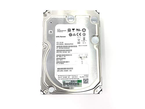 834132-001 HP 8TB 7.2K 12Gbps SAS 3.5'' Hard Drive