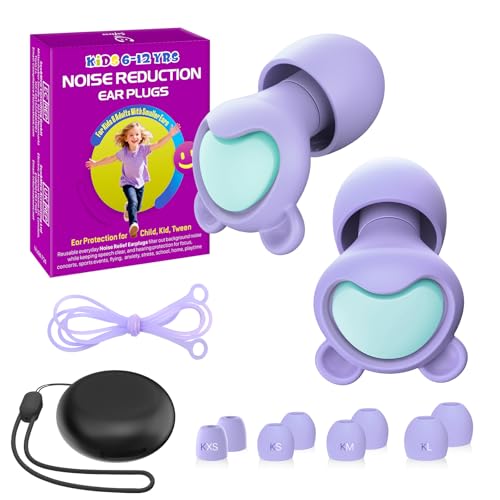 Kids Noise Reduction Ear Plugs 6YRS+