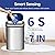 Kitchen Trash Can with Lid, 13 Gallon Automatic Garbage Can for Bathroom Bedroom Home Office 50 Liter Touch Free High-Capacity Brushed Stainless Steel Waste Bin