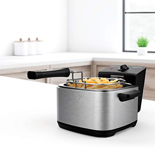 Freidora de 1,5L Taurus Fry Solution con 2000W y regulador para cocina compacta 3