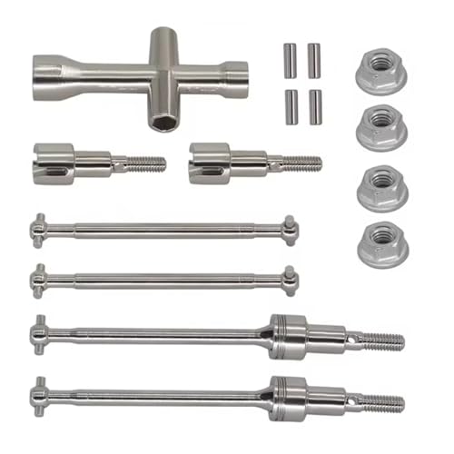CVD Dogbone avant arrière métal pour SCY 16101 Pro mise à niveau RC