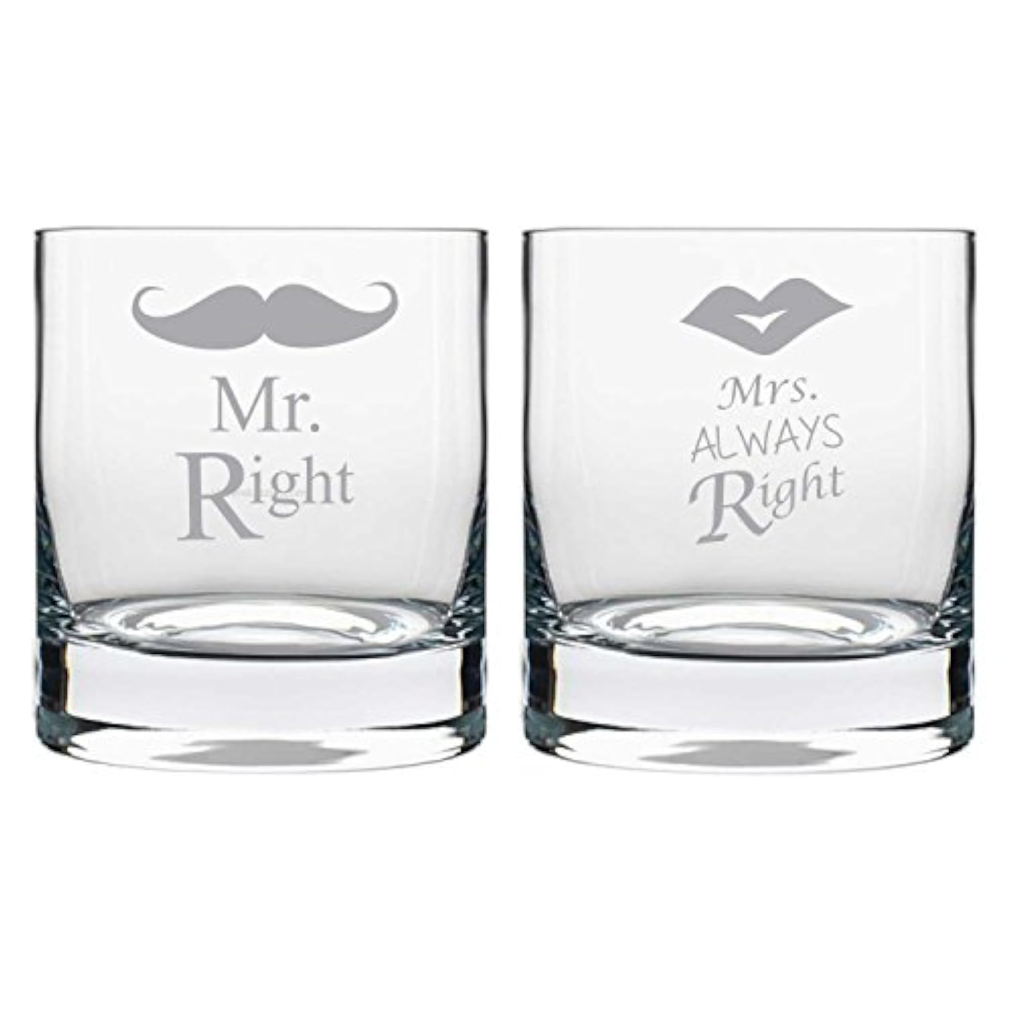 Engraved Anniversary Glassware Gift Set