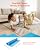 VEVOR Floor Underlayment 300 sq. ft, 3-in-1 3 mm Thick Flooring Padding with Tape & Vapor Barrier, Heavy Duty EPE Foam Soundproofing & Noise Reduction, for Laminate Wood (3 Rolls x 100 sq. ft)