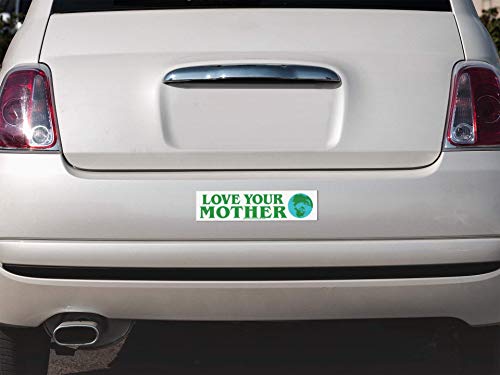 Calcomanía Love Your Mother Earth pegatina exterior que no se despega del coche 3