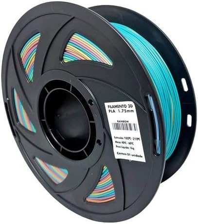 Masterprint PLA Hyper Speed 1.75mm 1kg — Rainbow