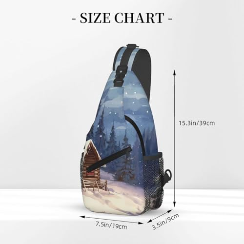 Bolso cruzado pequeño para senderismo unisex miniatura 3