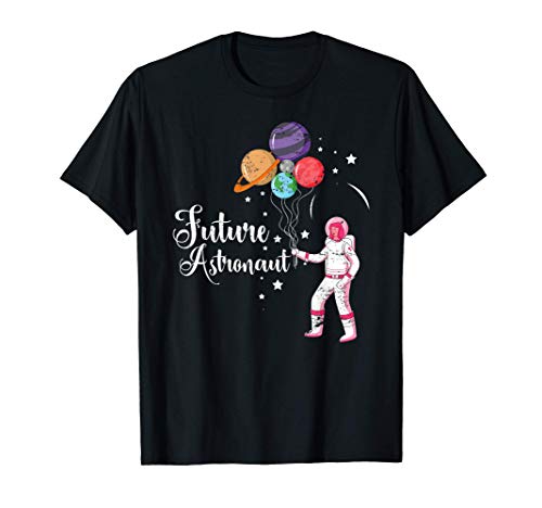 Cadeau Espace Ballons Planète Future Astronaute T-Shirt