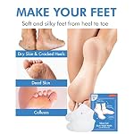 DERMAL Moistfull Silky Foot Socks & Hand Gloves Mask Combo 6 Pack - for Dry Feet and Hands - Home Spa Treatment - Dermatologist Tested, Cruelty Free, Korean Beauty - Image 2