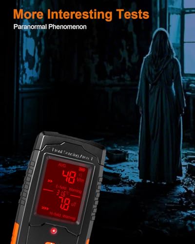 image for Ywcking EMF Detector, Digital LCD EMF Meter, 3 in 1 Rechargeable Elect