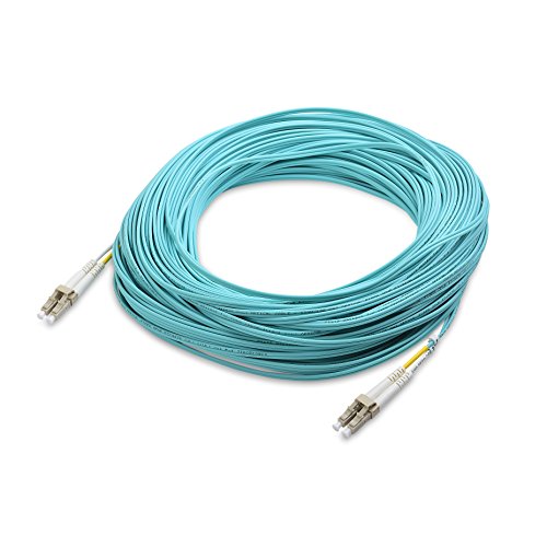 image for Cable Matters OFNP Plenum Multimode Duplex OM3 Fiber Cable 164.0 Feet 