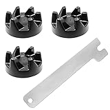 DXLing 3pcs Kupplung 9704230 inkl. Blender Rubber Coupler Mit Schlüssel Werkzeug Ersatzteil