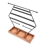 Ipetboom Wabenmuster-dekoration Schmuckständer Für Tisch Präsentationsständer Mit Schlüsselanhängerhalter Hängender Kettenorganizer Armbandständer Zum Kleiner Schmuckständer Für Messestand