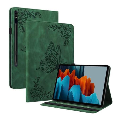 Étui portefeuille Samsung Galaxy Tab A 8.0 2019 clapet protection antichoc vert