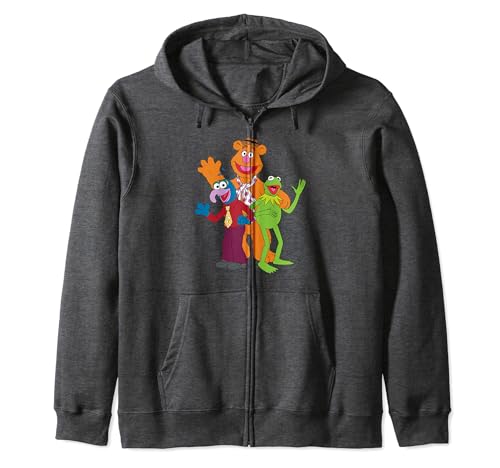 Disney Muppets Zip Hoodie idéal pour vos sorties décontractées du weekend