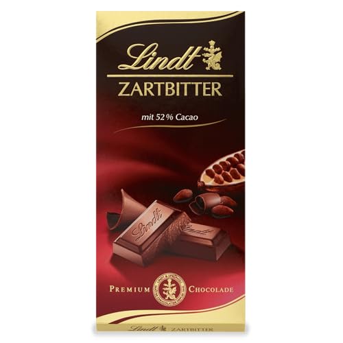 Lindt Zartbitterschokolade, 52% Kakaoanteil, 100 g