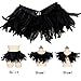 GORBUS Feathered Cloak for Costume Parties Fashionable Detailing Soft Comfortable All Day Wear Lightweight Feather Cloak