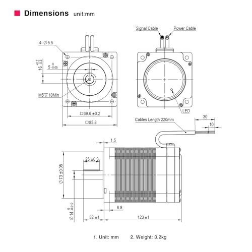 Codeur absolu multi-tours intégré NEMA 34 pour automatisation industrielle sans recalibrage - 5