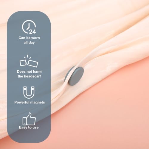 Image of XIHIRCD No-Snag Multi-Use Hijab Magnetic Pins