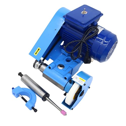 INTBUYING 220V 1100W Lathe Tool Post Grinder Internal and External Sharpener Grinding Machine Metalwork 0.12-3.54 In Grinding Depth