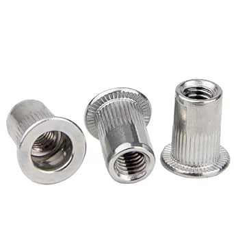 Amazon.com: Hex Coupling Nuts, Bolt, 20PCS M3 M4 M5 M6 M8 M10 304 ...