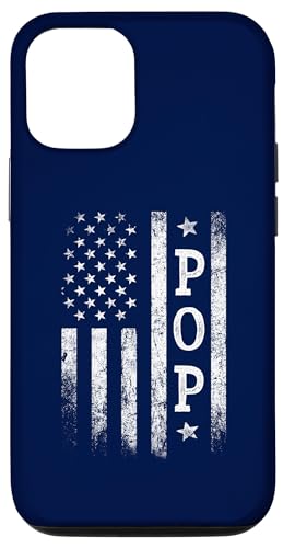 Carcasa para iPhone 13 Pop American Flag Pop Gifts Patriotic Father's Day