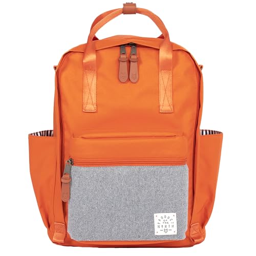 Image of Product of the North Elkin Sustainable Diaper Bag Backpack - Burnt Orange