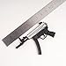 ZCCG Mitraillette MP5 à l'échelle 1/6 Modèle de Pistolets Jouets Miniatures Convient aux Figurines d'action de 12",A